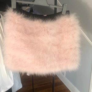 River island mini feather skirt